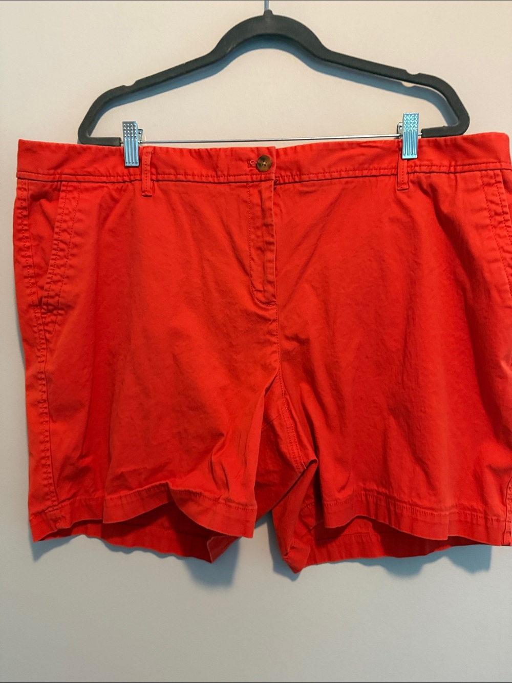 Talbots Red Orange  Bermuda Shorts